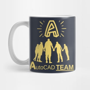 AUTOCAD TEAM, BEST GROUP OF DESIGNERS & AUTOCAD USERS IS HERE ! Mug